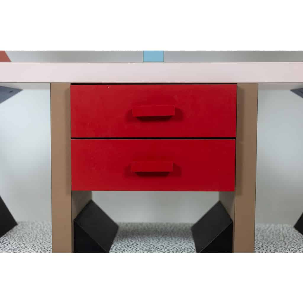 Ettore Sottsass pour Memphis. Bibliothèque « Carlton ». Année 1981. LS64038009P 12