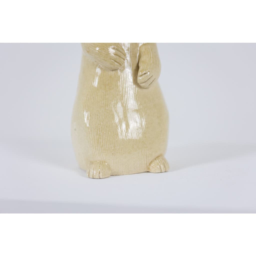 Valérie Courtet. Chien de prairie. Travail contemporain. LS5082 11