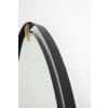 Miroir en laiton laqué et patiné, de forme ovoïde. Années 1950/60. LS6351736M 13
