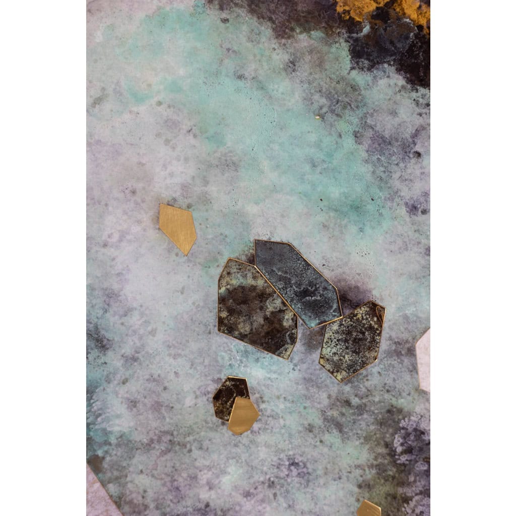 Panneau décoratif intitulé « Fragmentations – VIII ». Travail d’artisan d’art. LS63772109/2 8