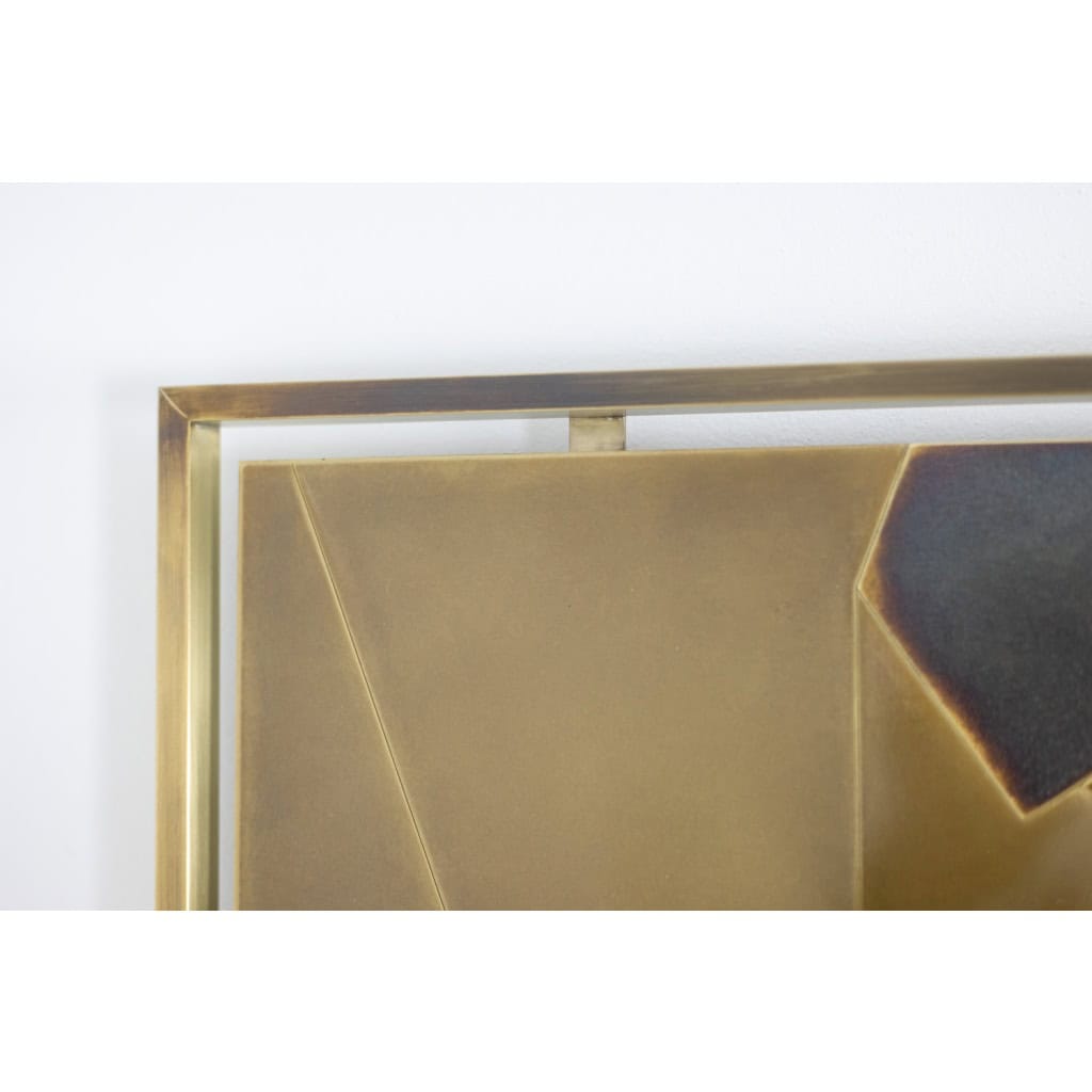 Panneau décoratif intitulé « Fragmentations – X ». Travail d’artisan d’art. LS63782900A/2 5
