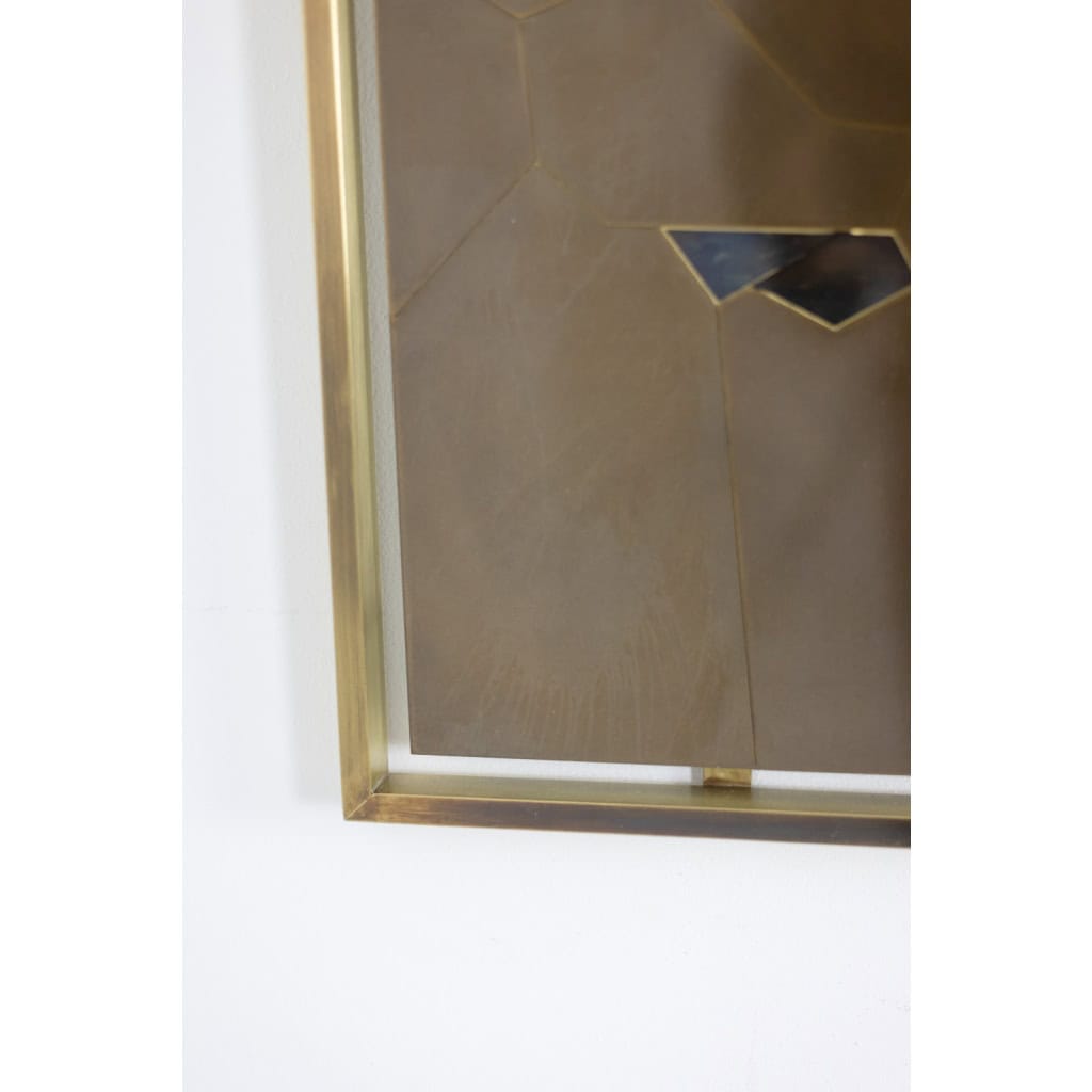 Panneau décoratif intitulé « Fragmentations – X ». Travail d’artisan d’art. LS63782900A/2 6