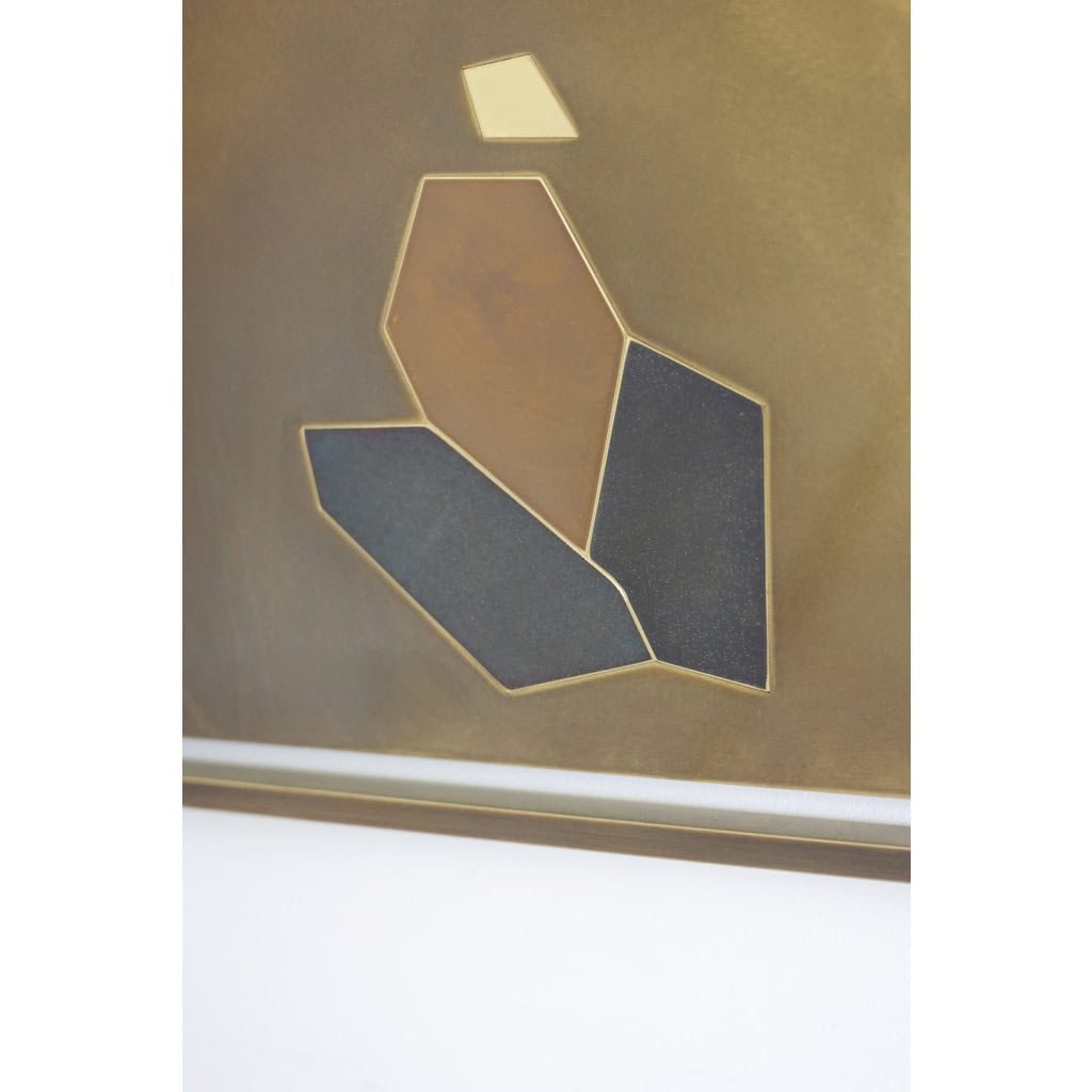 Panneau décoratif intitulé « Fragmentations – X ». Travail d’artisan d’art. LS63782900A/2 10