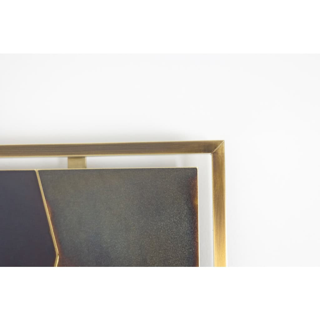 Panneau décoratif intitulé « Fragmentations – X ». Travail d’artisan d’art. LS63782900A/2 11