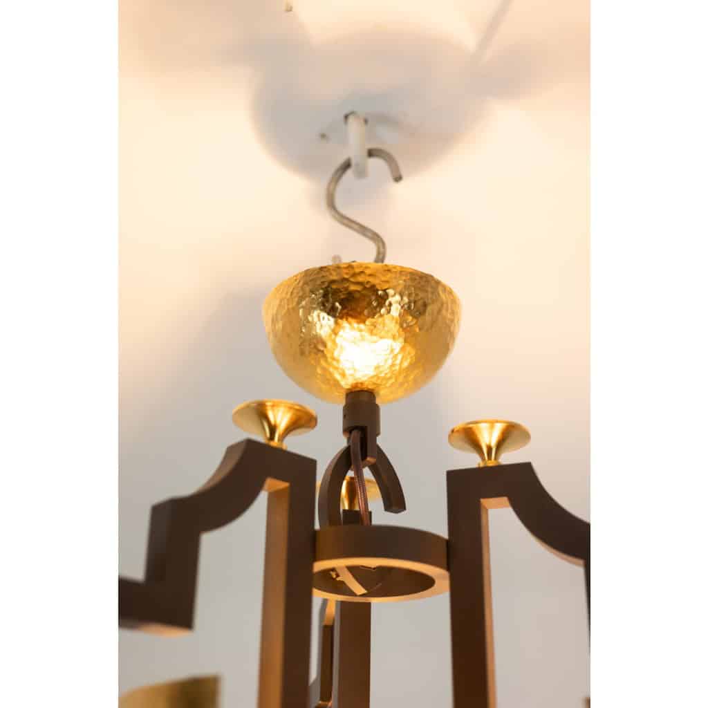 Lanterne modèle « Osmond » de style Néoclassique. Travail d’artisan d’art.LS63824811M 5