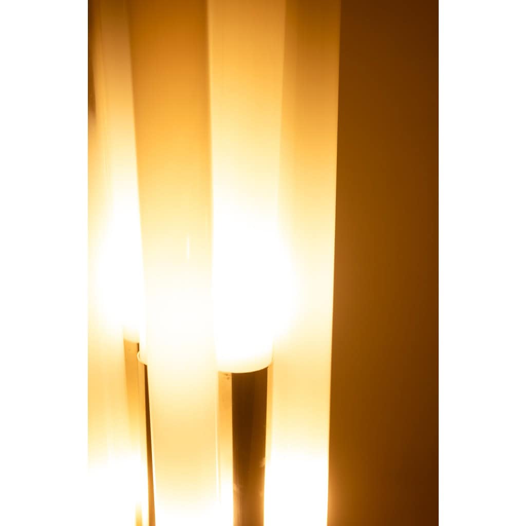 Lampe de pied ou lampadaire « Orgue » en verre opalescent. Circa 1970.LS6363889F 8