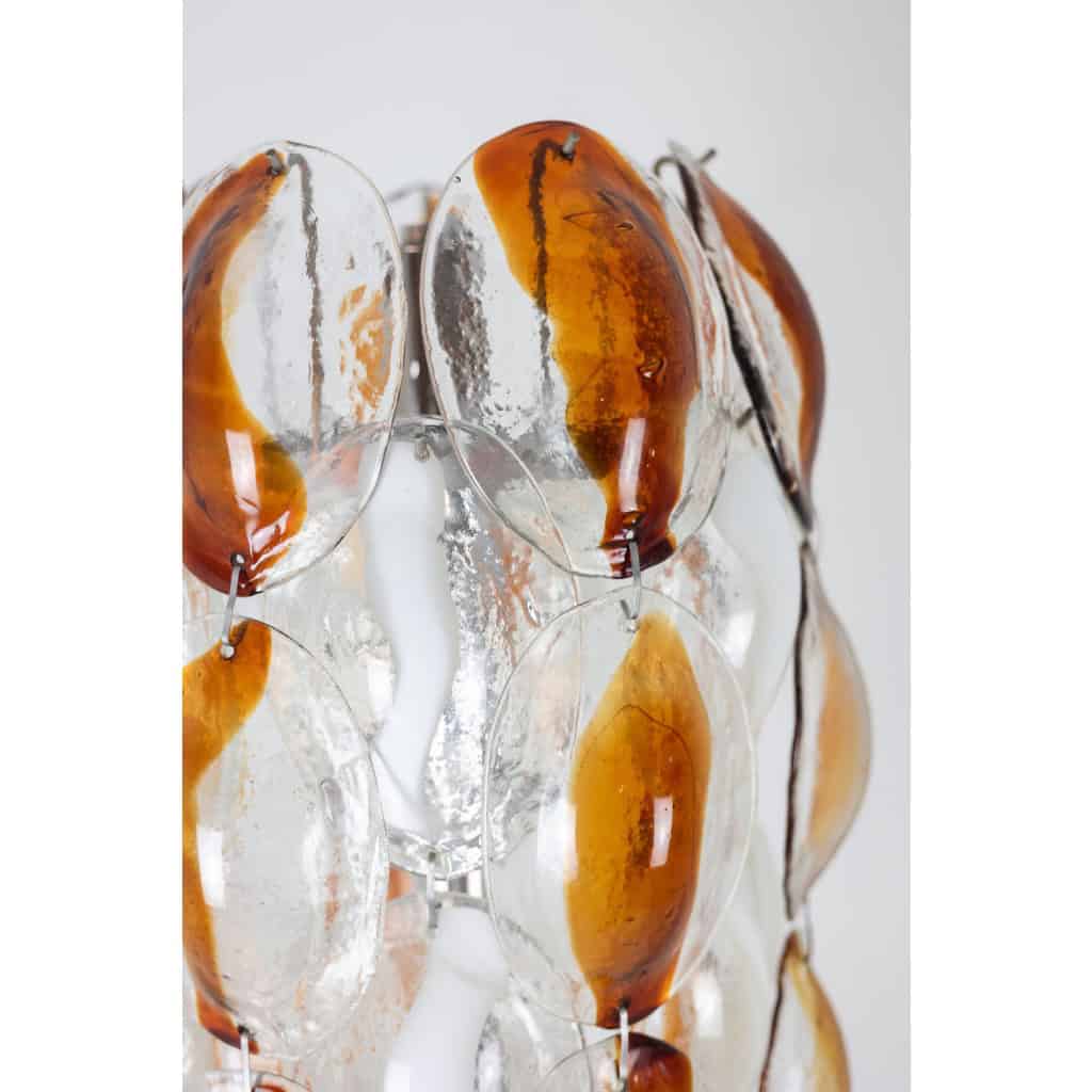 Mazzega. Paire de lampes de pied, ou lampadaires. Années 1970. LS637212009/2G 7
