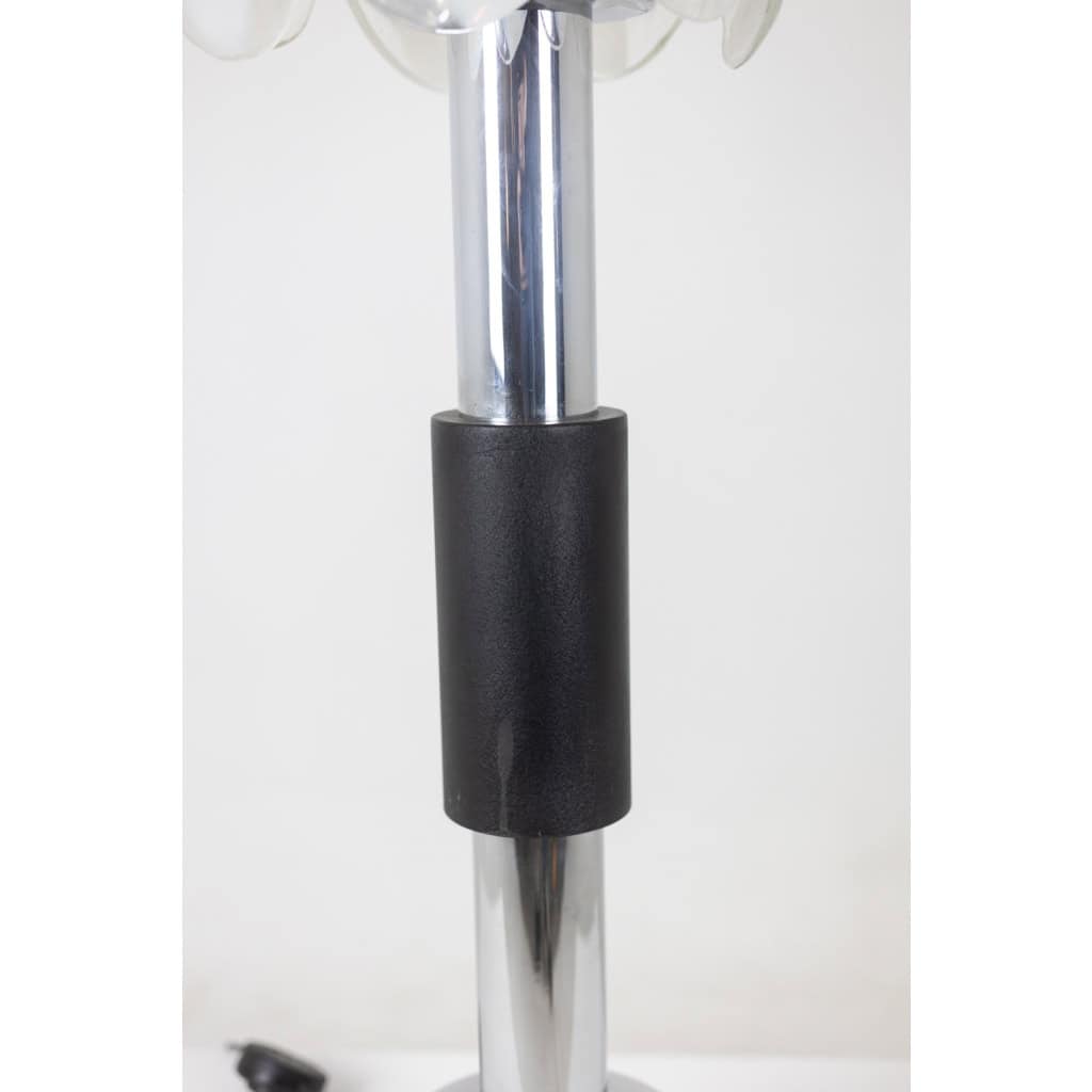 Mazzega. Paire de lampes de pied, ou lampadaires. Années 1970. LS637212009/2G 9