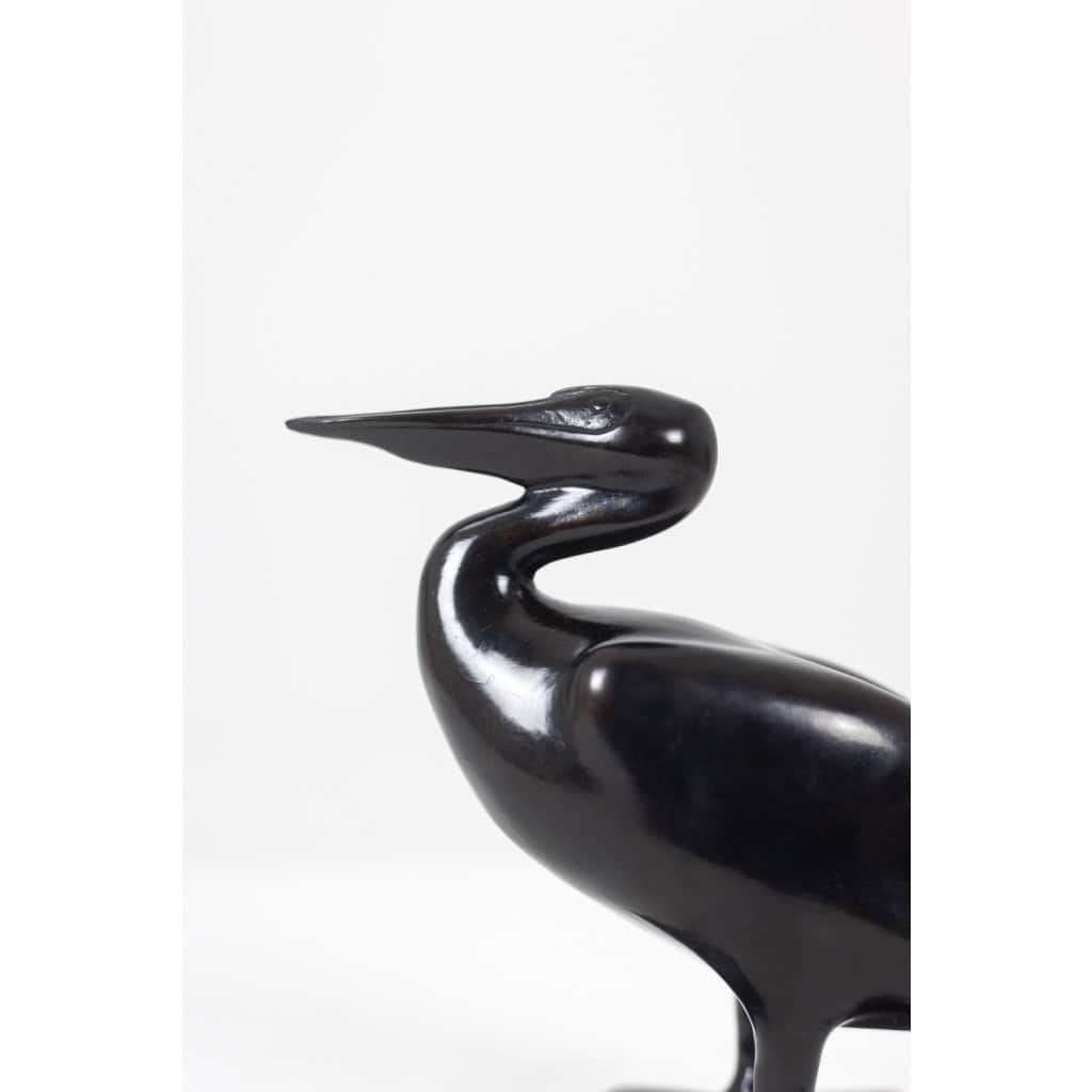 François Pompon. « Pélican », bronze, tirage de 2006. LS63932167Y 9