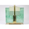 Paire de lampes en verre de Murano, irisé vert. 20e-21e siècle. LS6401609J 16