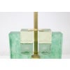 Paire de lampes en verre de Murano, irisé vert. 20e-21e siècle. LS6401609J 15
