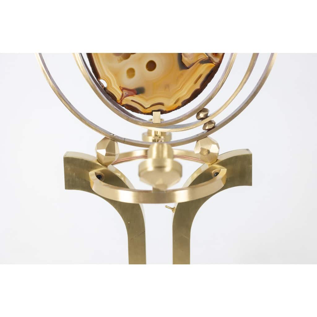 Armillary lamp model "Delamarche". Work of art craftsmanship. LS63813309M 10