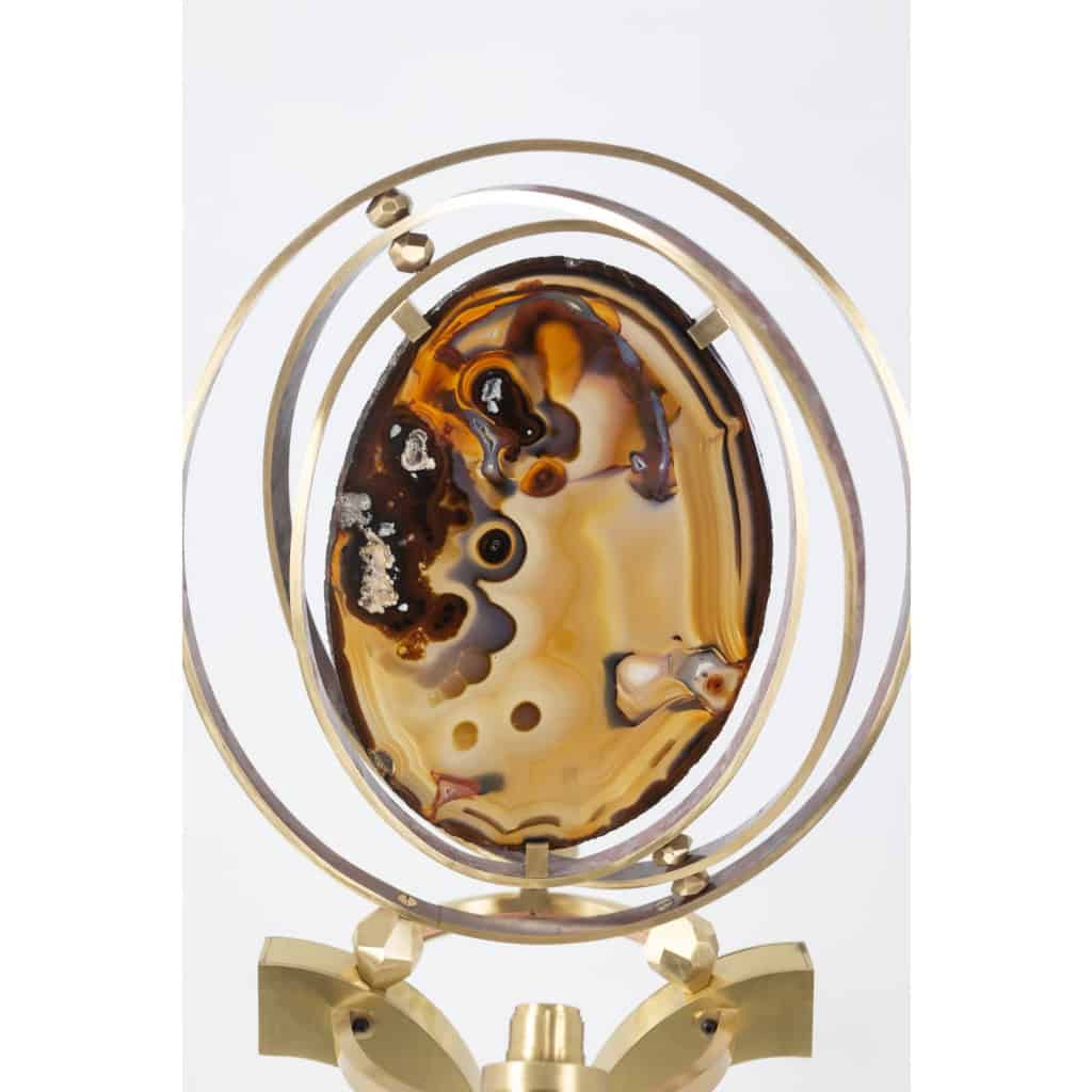 Armillary lamp model "Delamarche". Work of art craftsmanship. LS63813309M 12