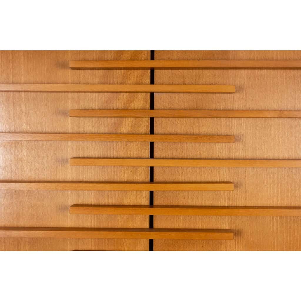 Éric Miomandre. Armoire en hêtre blond. 20e siècle. LS51791009P 10