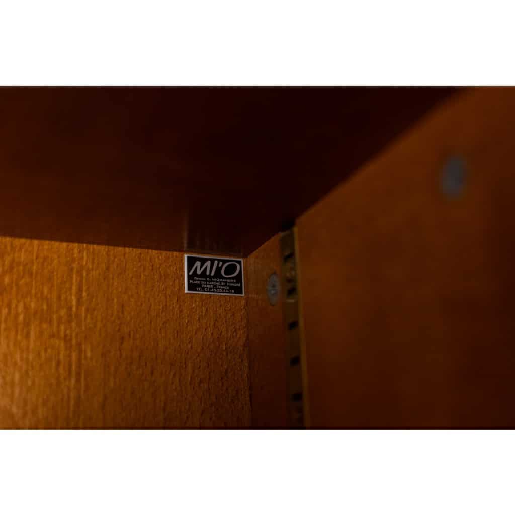 Éric Miomandre. Armoire en hêtre blond. 20e siècle. LS51791009P 18