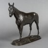 Sculpture – Jument « Mondaine » , Pierre Lenordez (1815 – 1892) – Bronze 15