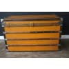 Moynat trunk in orange canvas 31