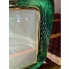 Cadre photo en verre de Murano Vert émeraude 27