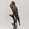 Hirondelle Sur Une Branche , Paul Comoléra (1818-1897) 18