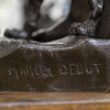 Sculpture – Le Chasseur Gaulois , Marcel Debut (1865-1933) – Bronze 26