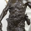 Sculpture – Le Chasseur Gaulois , Marcel Debut (1865-1933) – Bronze 18