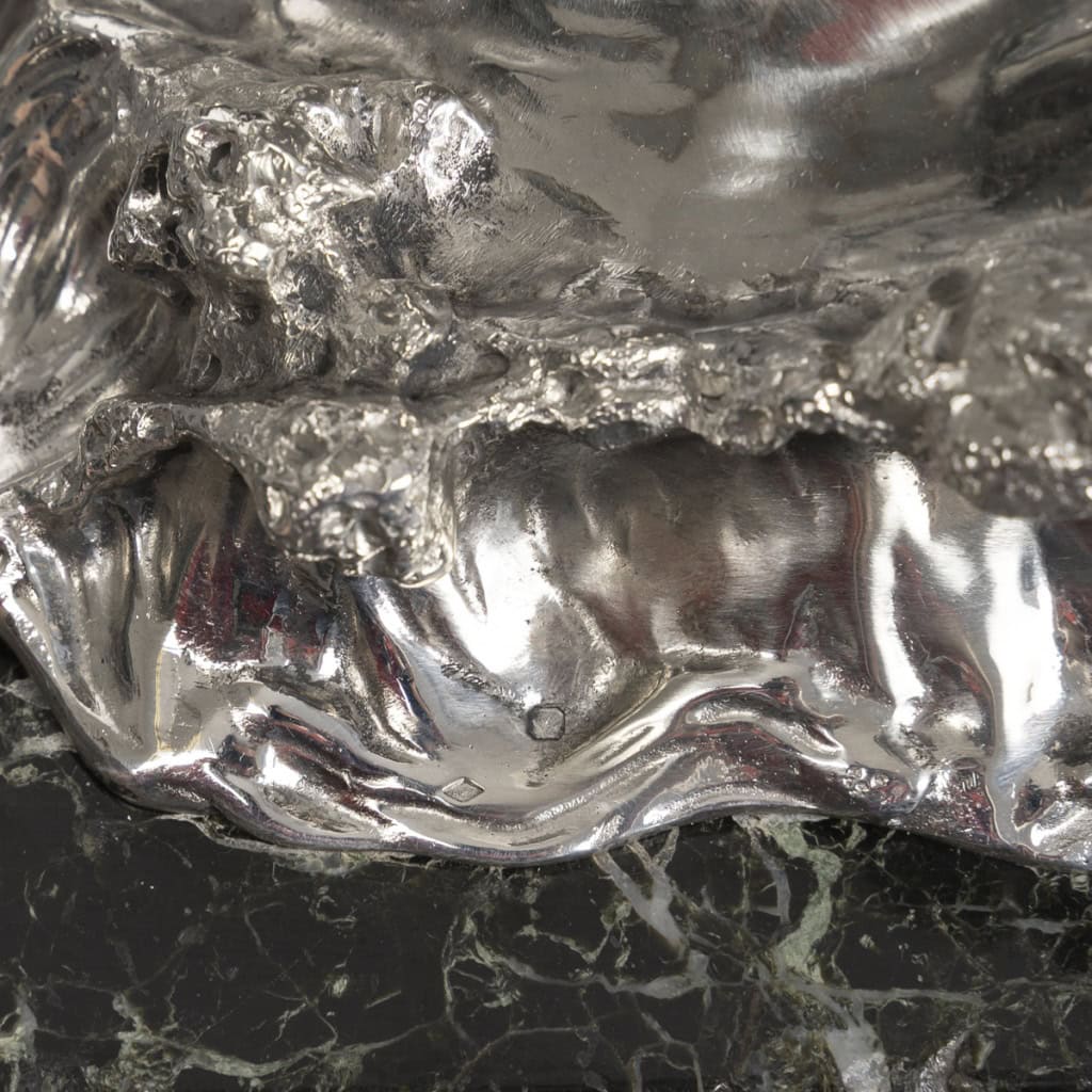 Centre de table en Argent “La Vague” par AUGER successeur de FROMENT MEURICE XXe 15