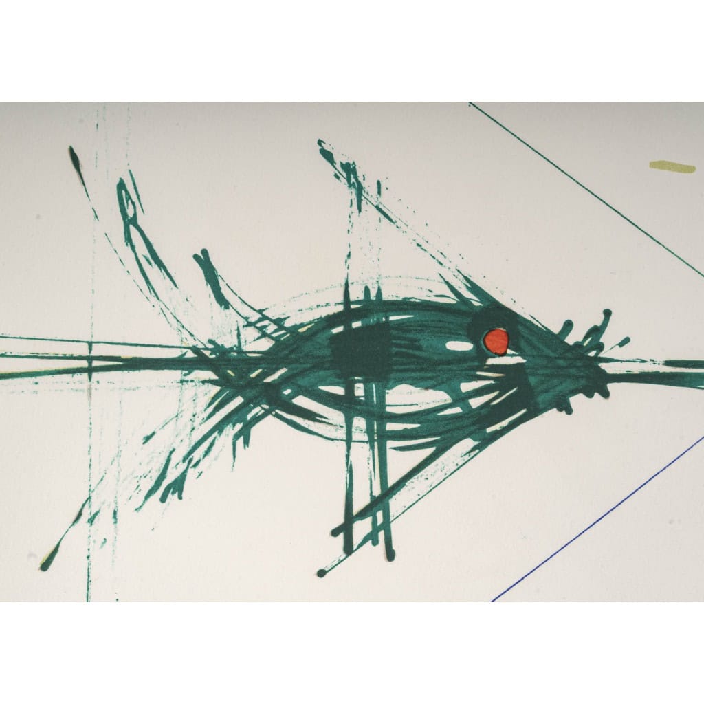 Lithographie originale par Raymond MORETTI et Jean COCTEAU 4