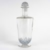 1931 René Lalique – Carafe Pouilly Poissons Verre Blanc Patiné Bleu 9