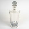 1931 René Lalique – Carafe Pouilly Poissons Verre Blanc Patiné Bleu 10