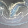 1920 René Lalique – Coupe Plat Martigues Poissons Verre Opalescent 11