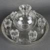 1922 René Lalique – Service Coquelicot Verre Blanc – 6 Verres, 1 Carafe, 1 Plateau 17