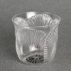 1922 René Lalique – Service Coquelicot Verre Blanc – 6 Verres, 1 Carafe, 1 Plateau 25