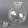 1922 René Lalique – Service Coquelicot Verre Blanc – 6 Verres, 1 Carafe, 1 Plateau 21