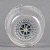1922 René Lalique – Service Coquelicot Verre Blanc – 6 Verres, 1 Carafe, 1 Plateau 28