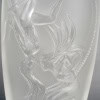 Lalique France – Vase « Cordes » Cristal Blanc 13