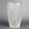 Lalique France – Vase « Cordes » Cristal Blanc 11