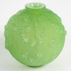 1924 René Lalique – Vase Druide Verre Vert Jade Peppermint 10