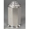 OLIER & CARON Saupoudreuse argent massif époque ART DECO 1930 26