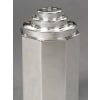 OLIER & CARON Saupoudreuse argent massif époque ART DECO 1930 27