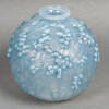 1924 René Lalique – Vase Druide Verre Opalescent Patiné Bleu 8