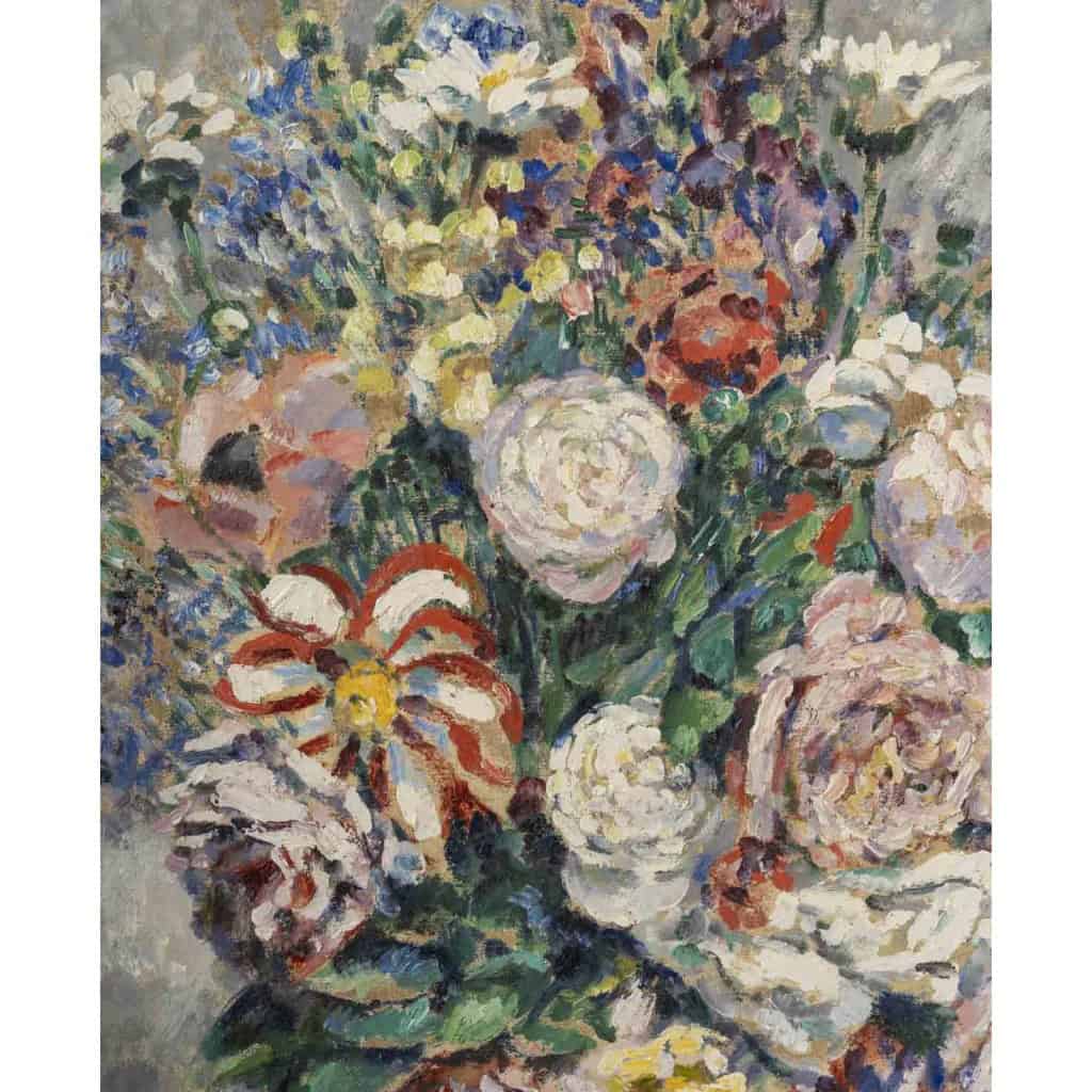 Augustin CARRERA (1878-1952) Composition Florale 6