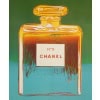 Affiche Originale, d’après Andy Warhol, Chanel N°5, Pop Art, Mode, Luxe, Couture, Parfum, Eau de Toilette, Odeur, Vert, Bleu, 1997 9