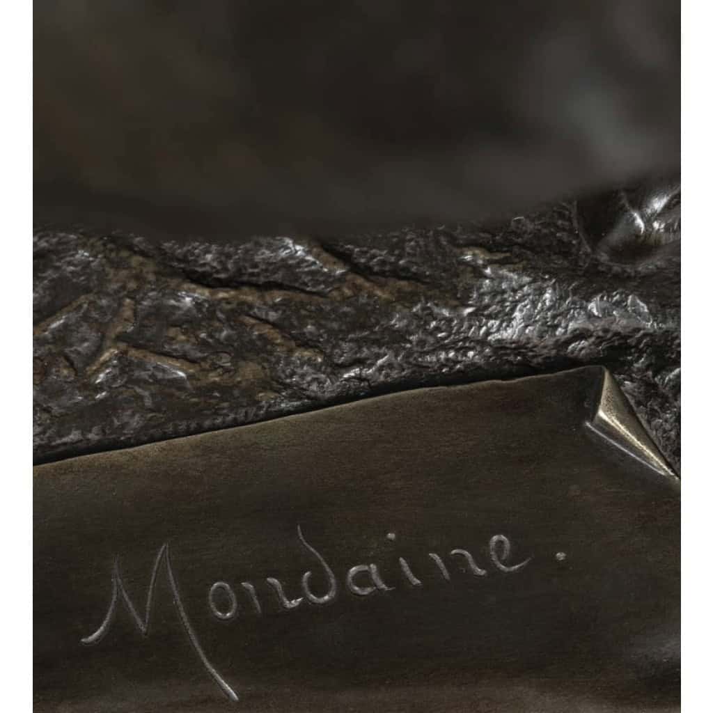 Sculpture – Jument « Mondaine » , Pierre Lenordez (1815 – 1892) – Bronze 11