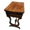 19th century Empire style mahogany dressing table. 9
