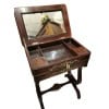 19th century Empire style mahogany dressing table. 8
