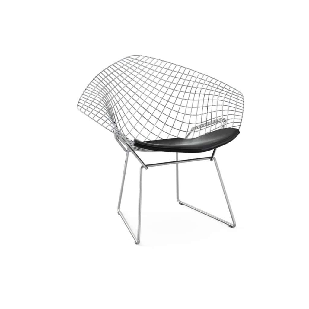 Harry BERTOIA Paire de Fauteuil Diamond modèle 421LU 4