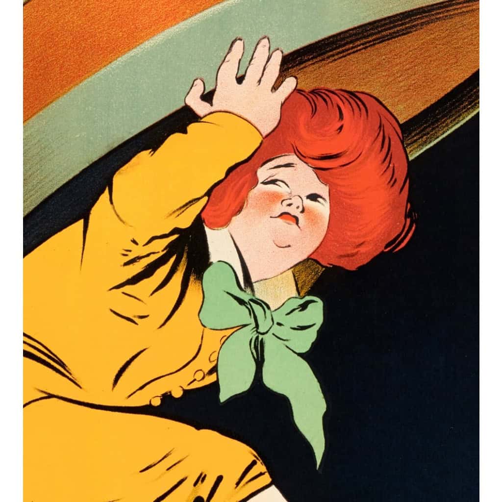 Affiche Originale, Leonetto Cappiello, Cognac Pellisson, Alcool, Liqueur, Spiritueux, Eau de Vie, Vin, Distillerie, Boisson, Tonneau, Baril, Hennessy, 1907 5