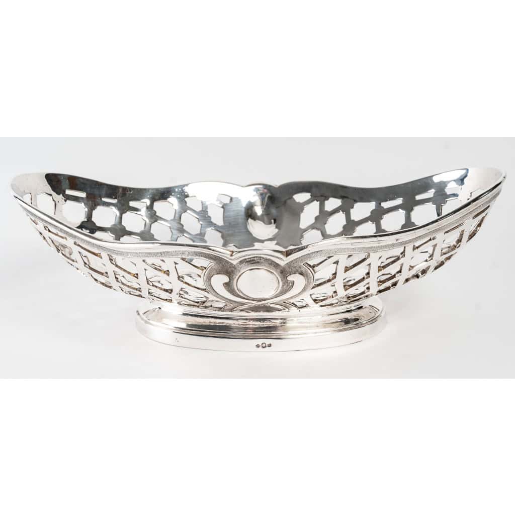SOUCHE-LAPPARRA Corbeille argent massif circa XXè 3
