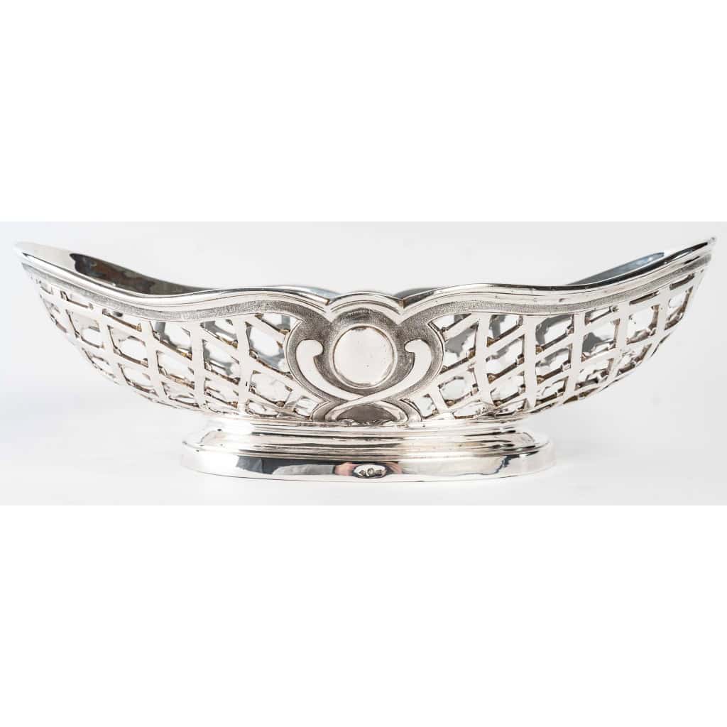 SOUCHE-LAPPARRA Corbeille argent massif circa XXè 6