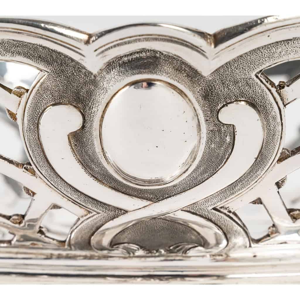 SOUCHE-LAPPARRA Corbeille argent massif circa XXè 7